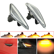 (Lentille en cristal) marqueur latéral Led dynamique clignotant répéteur lumière pour Mazda MX-5 Miata