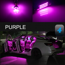 (Violet-CRV 2007-2012 (12P)) lumière LED intérieure de voiture pour Honda CRV RD1 2 3 4 MK1 MK2 MK3