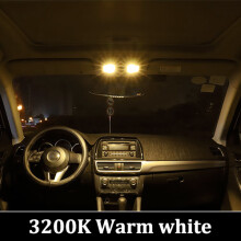(3200 K blanc chaud-Rifter 18-21 6 pièces) BMTxms lumières intérieures pour Peugeot 1007 2008 3008 4007