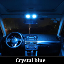 (Bleu cristal-2008 13-20 12 pièces) BMTxms lumières intérieures pour Peugeot 1007 2008 3008 4007 4008