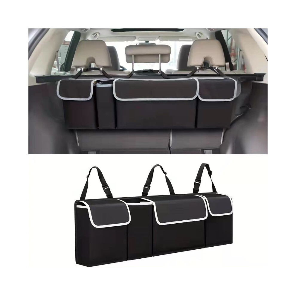 Sac de rangement de coffre de voiture, sac de rangement de voiture SUV, sac suspendu multifonctionnel