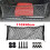 (SingleLayer110X60cm)(SingleLayer110X60cm)4 tailles coffre de voiture filet maille élastique en Nylon 3