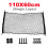(SingleLayer110X60cm)(SingleLayer110X60cm)4 tailles coffre de voiture filet maille élastique en Nylon 1