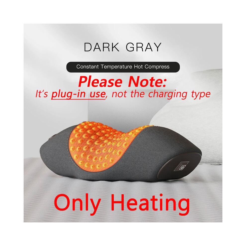 (Seulement Heating-A1) Oreiller Électrique Masseur De Cou Civière Cervicale Chauffage Vibration Massage