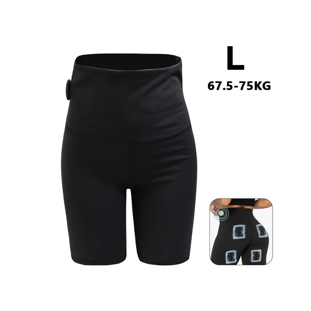 (L) short de Yoga Intelligent à microcourant EMS, short de Massage de Stimulation musculaire, exercice