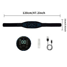 (1 ceinture abdominale) ceinture de tonification abdominale intelligente entraîneur d'abs Toner musculaire