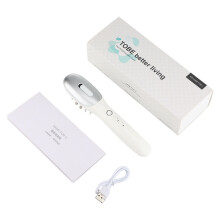 (Boîte cadeau) peigne de croissance de cheveux RF 1MHZ Anti-perte de cheveux peigne de Massage du cuir