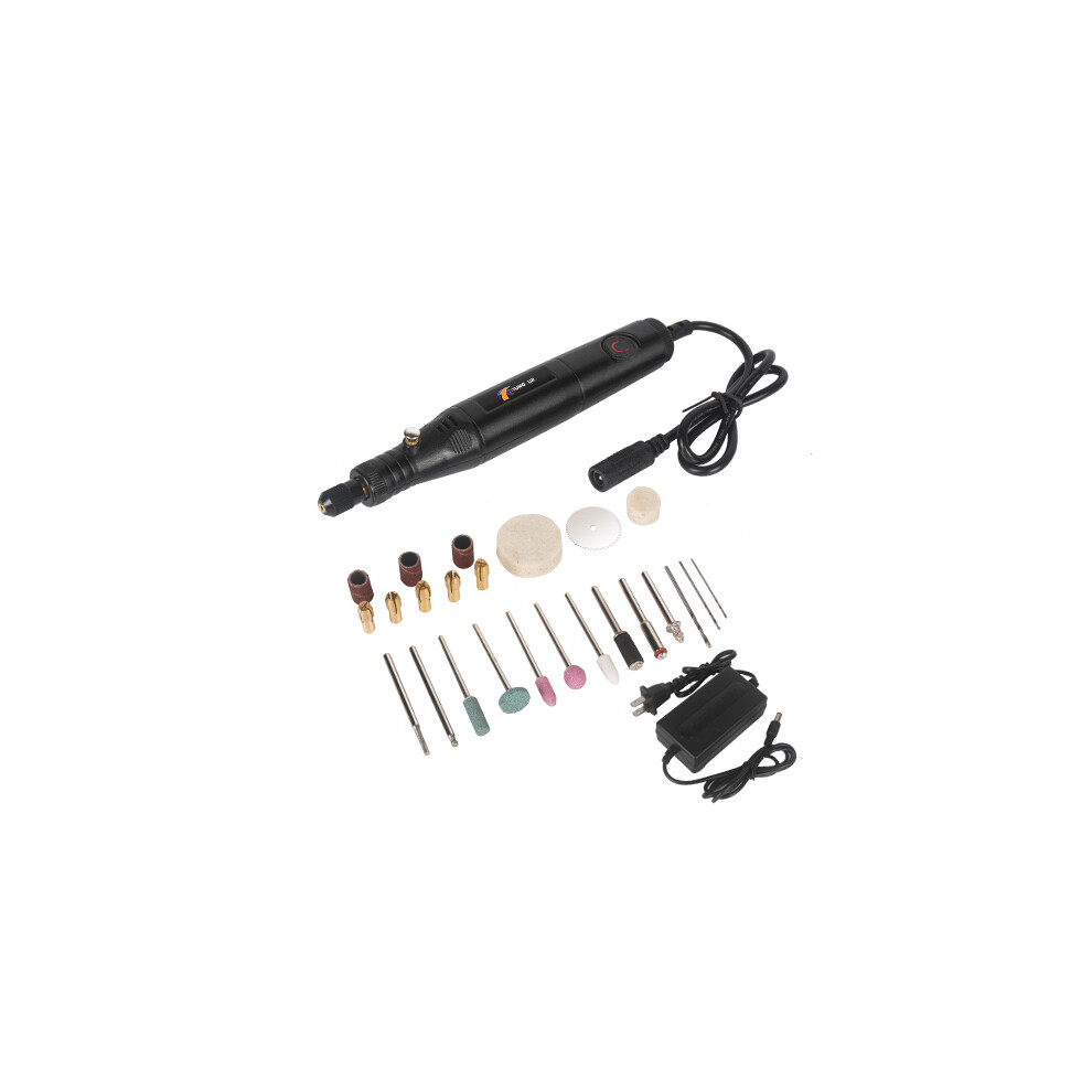 (Noir) DC 18 V multifonctionnel Mini perceuse électrique perceuse machines-outils outils électriques