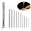 (Ensemble de 11 pièces) 1 pièces/5 pièces petite perceuse à main ou perceuse avec forets de 0.8mm à 7