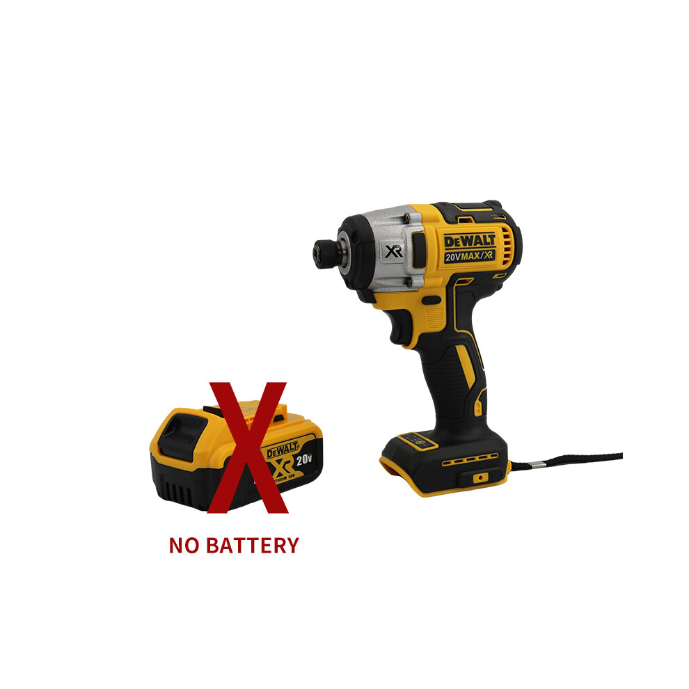 (Outil uniquement) outils de perceuse électrique 205 N.M tournevis à percussion sans fil moteur sans