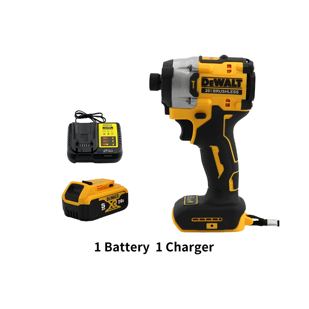 (1 batterie 1 chargeur) DCF860 perceuse/visseuse compacte sans fil 20 V perceuse électrique sans brosse
