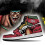 (9) marshall d teach blackbeard one piece sneakers 4