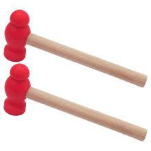 (As show, One size) 2Pcs Children Hammer Toys Kids Plaything Pretend Play Toys Kids Photography Props