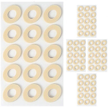 (As show, One size) 5 Sheets of Callus Pads Round Hollow Corn Pads Callus Cushions Corn Pads Callus Pad for Toe Protection