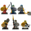 6Pcs Ninjago Mini Figures Building Blocks Toys 1
