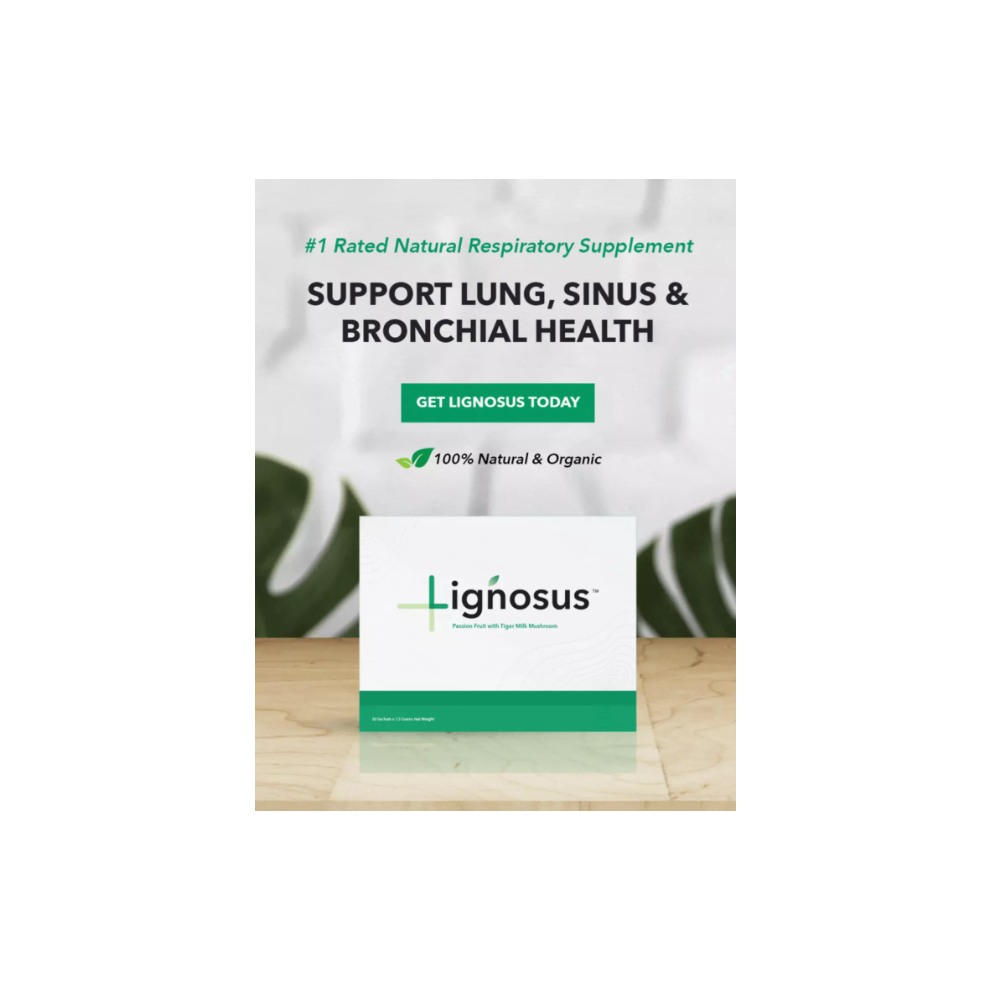 Lignosus - The Best Natural Respiratory Health Supplement - 30 Sachet Box