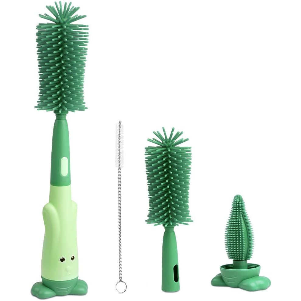 Baby Bottle Brush, 3 In 1 Bottle And Teat Cleaning Vicloon