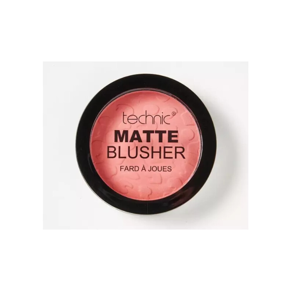 Technic Matte Blusher Powder Blush Cheeks Highlighter Vegan-Kitten