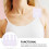 (As show, One size) 2Pcs Pacemaker Port Pillow Pacemaker Port Protector Bra Strap Port Cover Bra Strap Pad 4