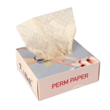 (As show, One size) 200pcs Hair Perm Papers Barber Hairdressing Perm Papers Disposable Hair Salon Perming Papers