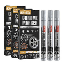 9pcs Tire Paint Marker Pen Waterproof And Fast-drying for Car Tires Rubber Metal Car Decoration