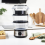 Salter Salter 3 Tier Electric Food Steamer - 7.5L, Stackable Steaming Baskets 4