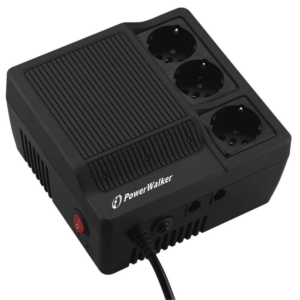 Powerwalker Steckdosenleiste Avr 600Va 3 Steckplätze Mit Überspannungsschutz - Image 3