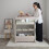 My Babiie My Babiie Baby Changing and Bath Unit - Herringbone 3