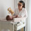 My Babiie My Babiie Baby Changing and Bath Unit - Herringbone 8
