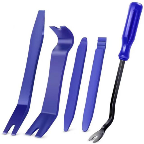 Car Moulding Door Clip Panel Trim Removal Tool Set 5pcs, no scratch