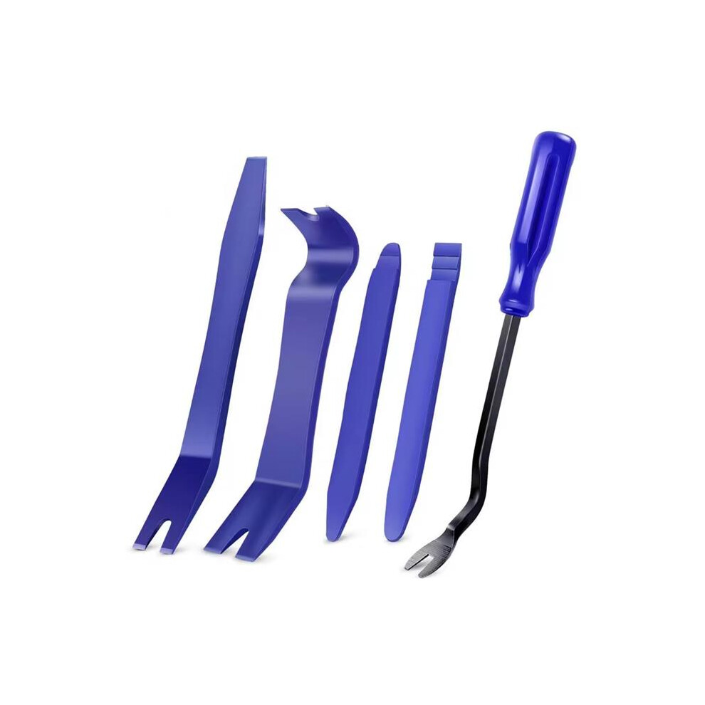 Car Moulding Door Clip Panel Trim Removal Tool Set 5Pcs, No Scratch 5060561110872
