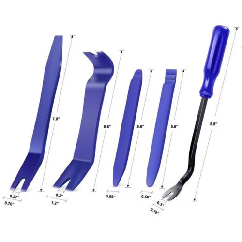 Car Moulding Door Clip Panel Trim Removal Tool Set 5pcs, no scratch 1