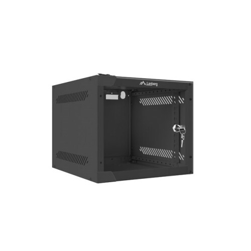 LANBERG 10" WALL-MOUNTED RACK CABINET 4U (280X310, BLACK)