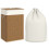 Homcom HOMCOM Laundry Hamper with Removable Washable Liner Bag, Brown 9