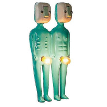 Funny Desk Lamp Light Usb Body Bulbgreen