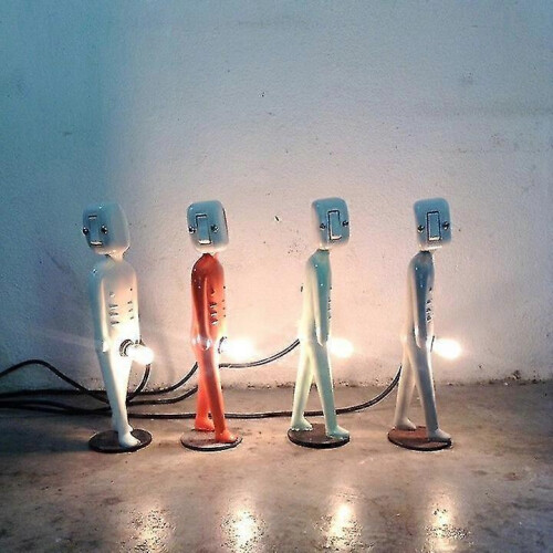 Funny Desk Lamp Light Usb Body Bulbgreen 2