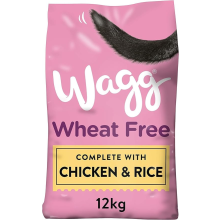 Wagg Wheat Free Complete Dry Adult Dog Food Chicken & Rice 12kg