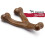 Durable Wishbone Dog Chew Toy for Aggressive Chewers, Real Bacon, Medium 4