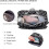 Pram Buggy Bag Organiser & Stroller Organiser,Large Stroller Storage with Deep Cup Holder(Black) 4