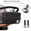 Pram Buggy Bag Organiser & Stroller Organiser,Large Stroller Storage with Deep Cup Holder(Black) 2