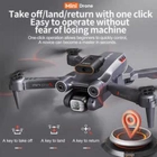 Drone with HD Camera 4k GPS 3xBattery WIFI FPV Quadcopter 2