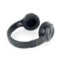 Gembird Warszawa Headset Wired & Wireless Head-band Calls/Music Micro-USB Bluetooth Black