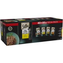 SHEBA - Adult Wet Cat Food Pouches- 40 x 85 g - Poultry