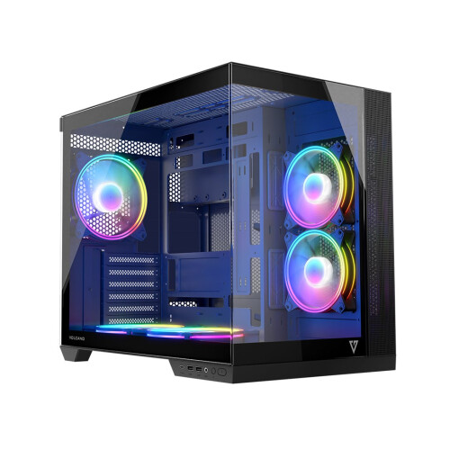 PC-behuizing - Modecom - Volcano Panorama APEX ARGB - 5 Ventilatoren - Grijs