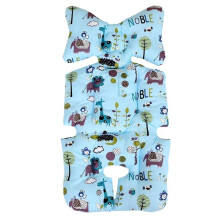 (Blaues Tierreich) Baumwolle Universal Baby Kinderwagen Auto Hochstuhl Sitzkissen Liner Matte Pad Cover
