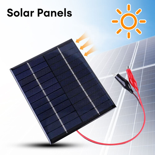 Mini-Solarpanel 5 V / 4,5 W – Polysilizium Mit 200 Cm Kabel – Für Outdoor, Ladegeräte & Spielzeug