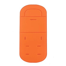 (Orange)Kinderwagen-Sitzkissen, einfache einfarbige Matte für Neugeborene, Sicherheitsschutz, Auto-Matratze,