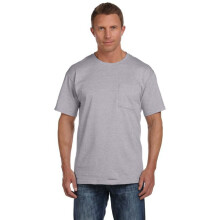 Adult HD cottonPocket T-Shirt - WHITE - S(D0102H7D8IJ)