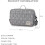 Pram Buggy Bag Organiser & Stroller Organiser,Large Stroller Storage with Deep Cup Holder(Grey) 8