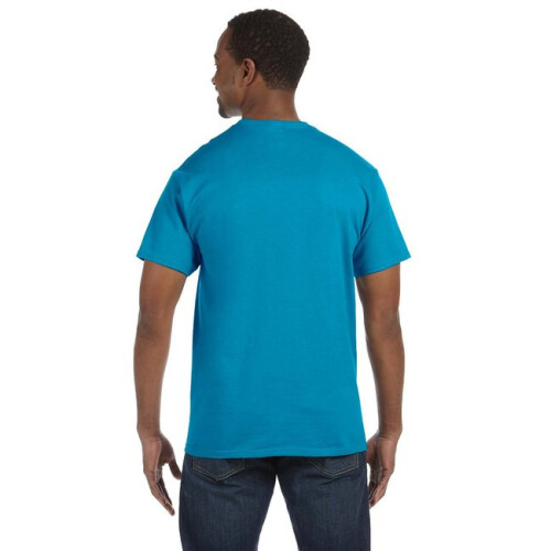 Hanes TAGLESS T-Shirt 4X-Large Teal 1